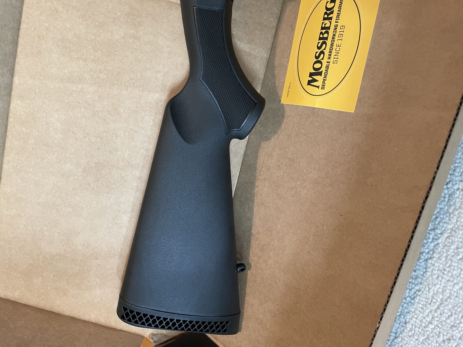 Fusil Mossberg 590 tactical 7 shots, 18,5”, Neuf, jamais tiré!