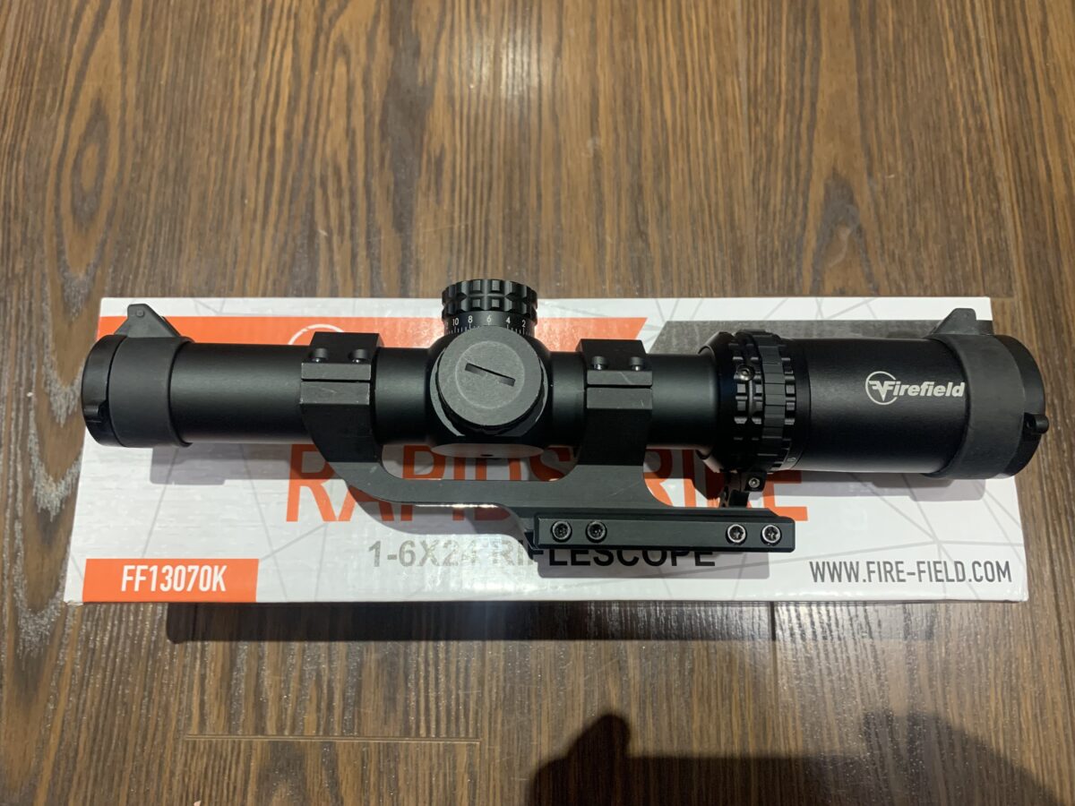 Scope firefield 1-6 x 24 illuminé