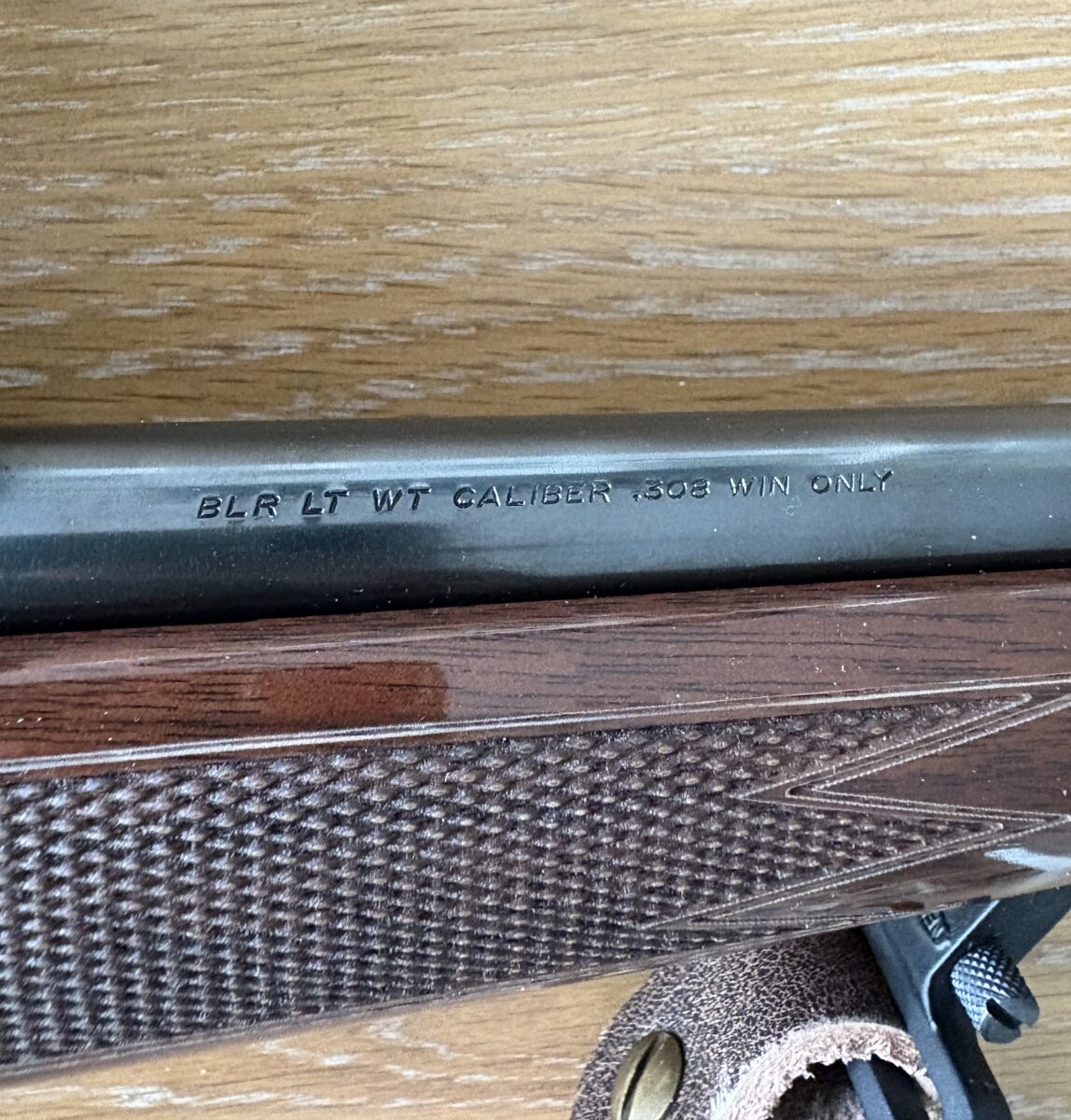 Carabine à Levier calibre .308 win