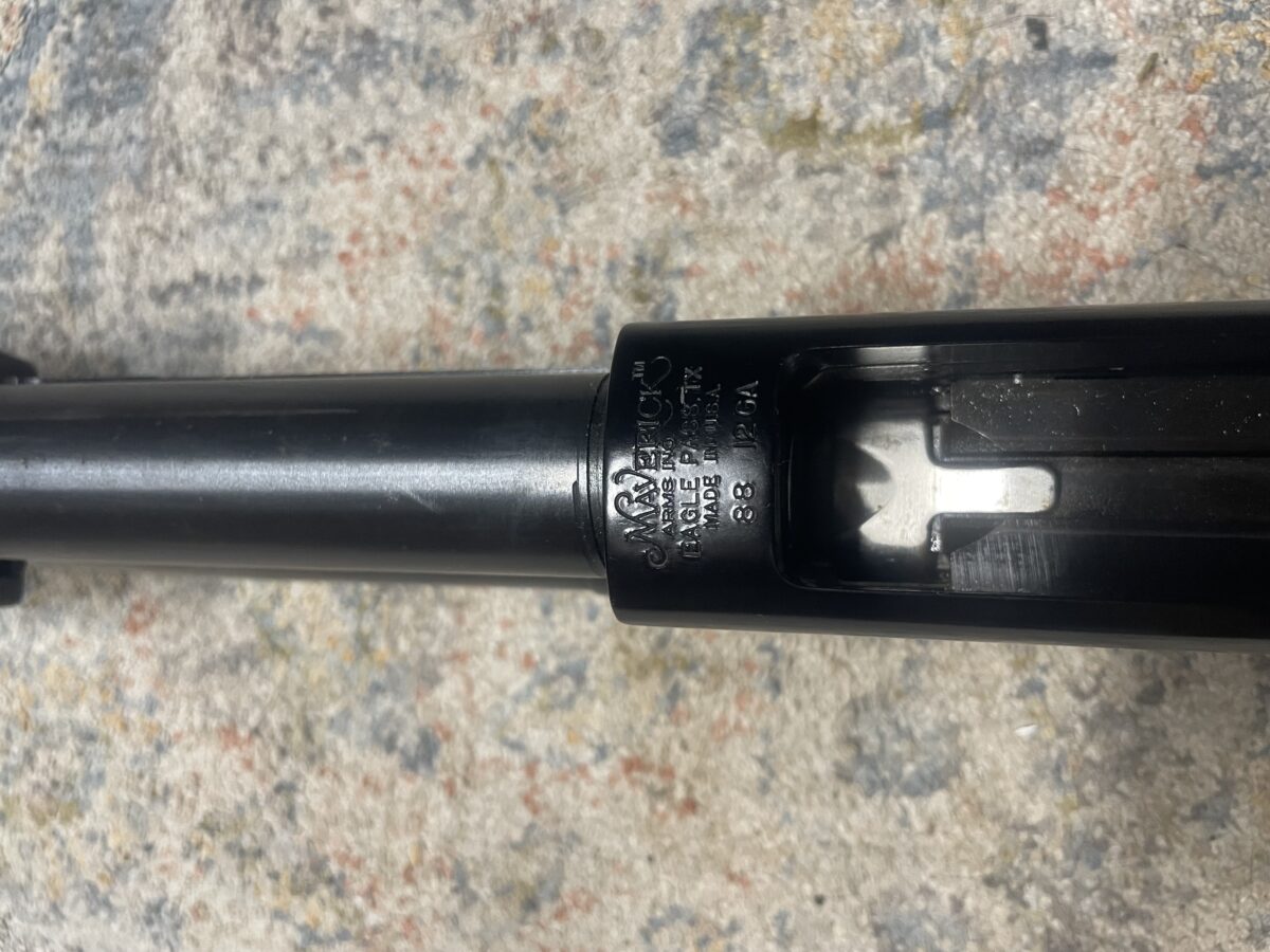 FUSIL POMPE MAVERICK 12GA ,3” MAGNUM CANON 30”