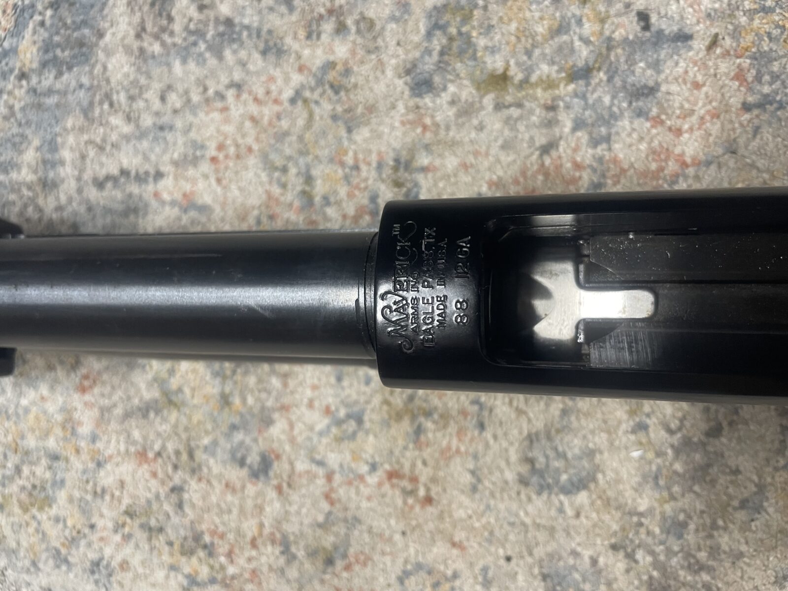 FUSIL POMPE MAVERICK 12GA ,3” MAGNUM CANON 30”