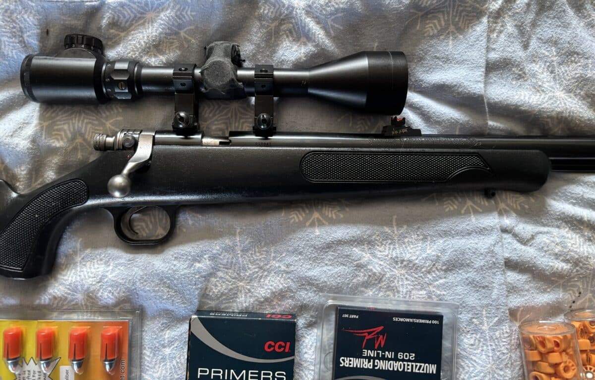 Knight original disk 50 cal Avec télescope et accesoir