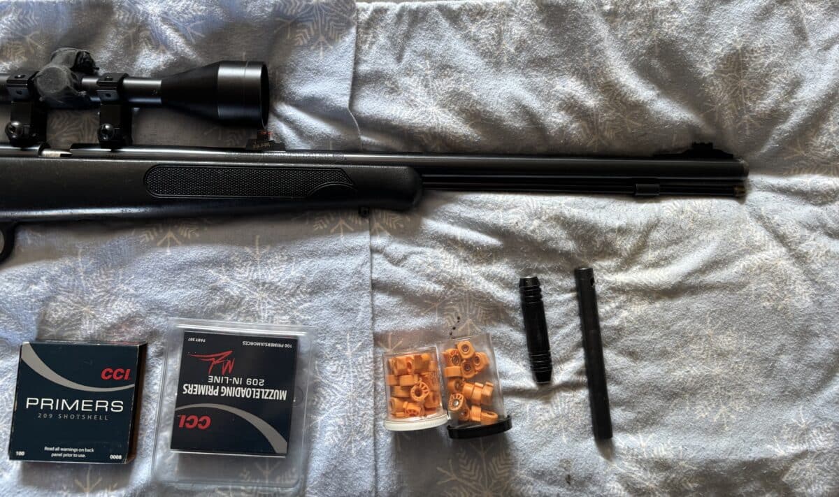 Knight original disk 50 cal Avec télescope et accesoir