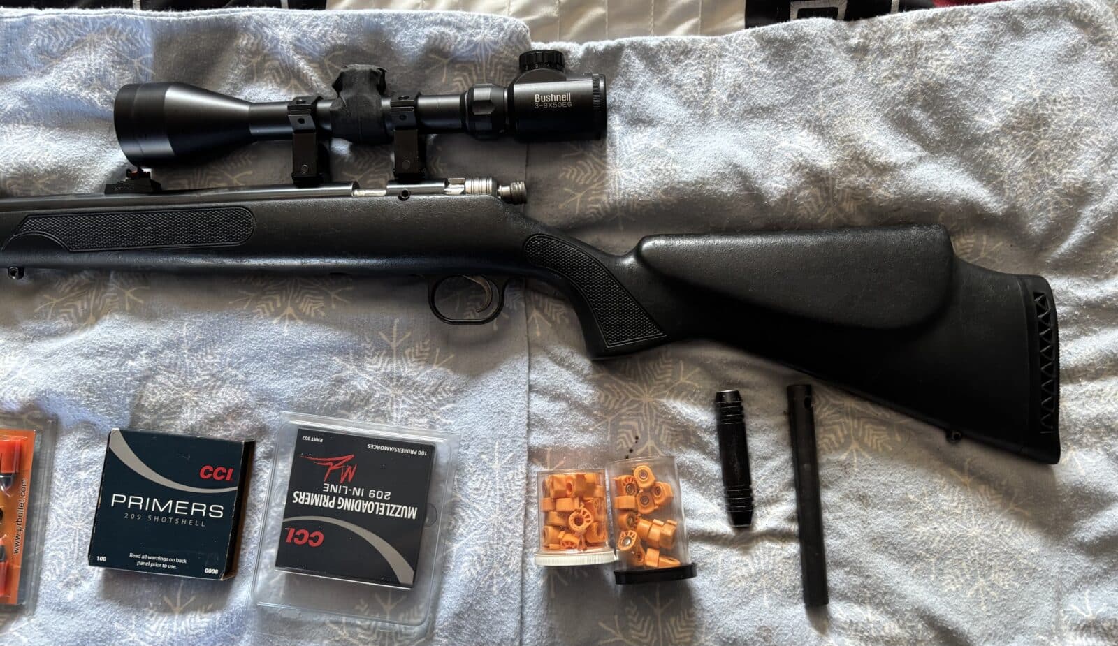 Knight original disk 50 cal Avec télescope et accesoir