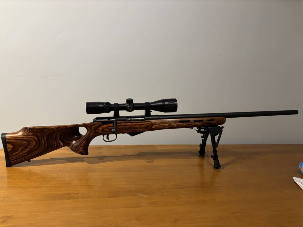 22 Hornet savage m25 avec télescope et Die
