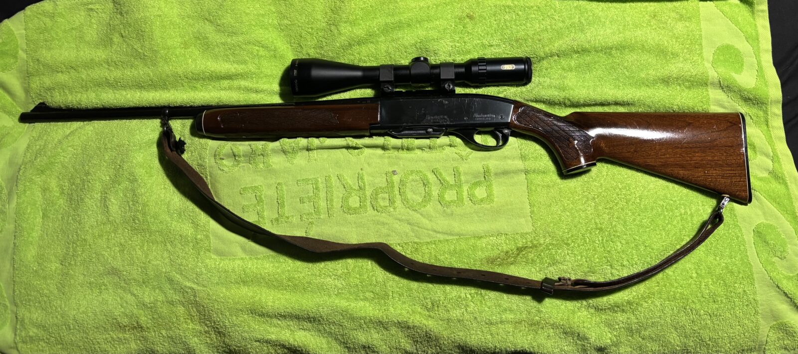 30-06 remington model 742 scoop bushnell titan