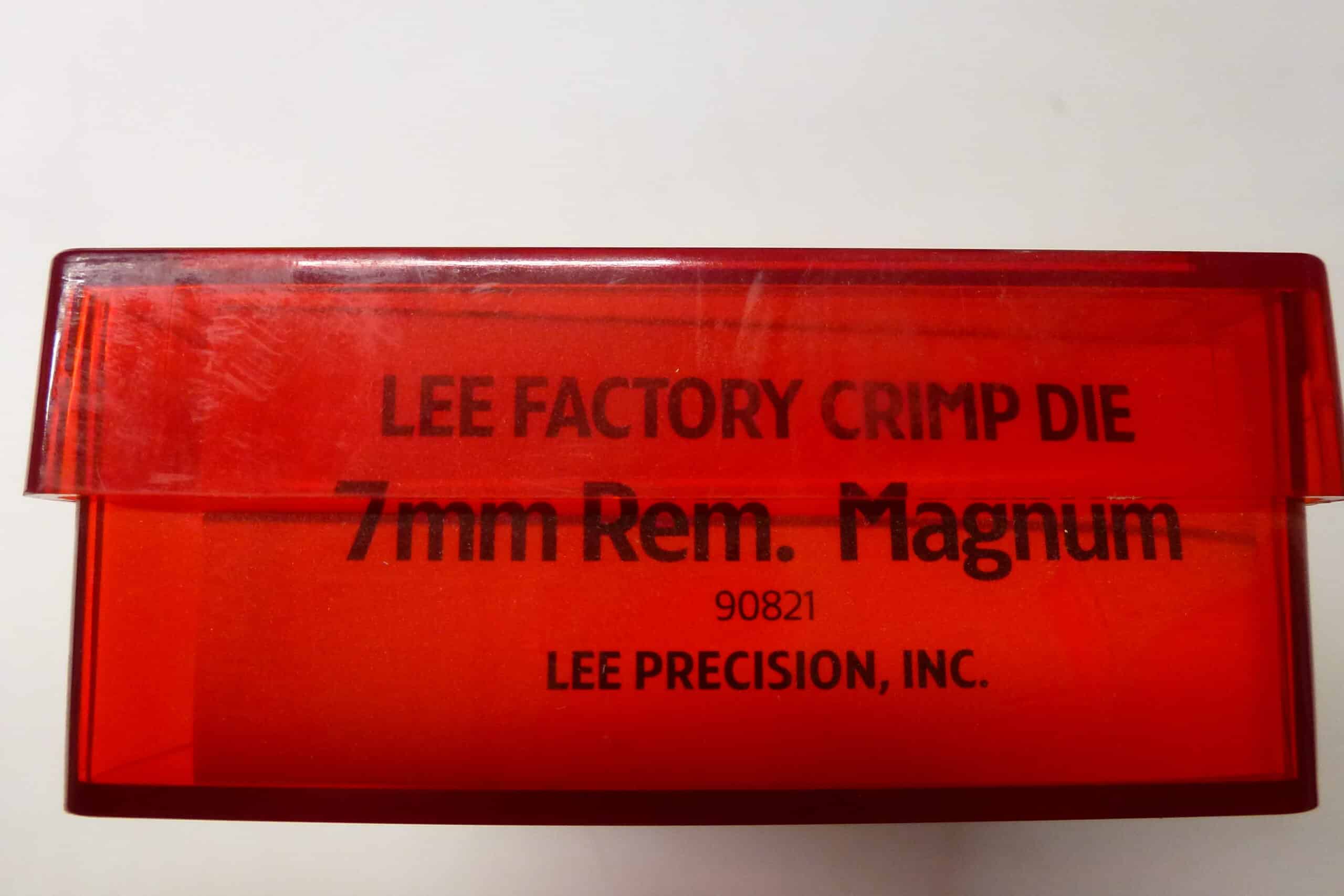 LEE Factory crimp die