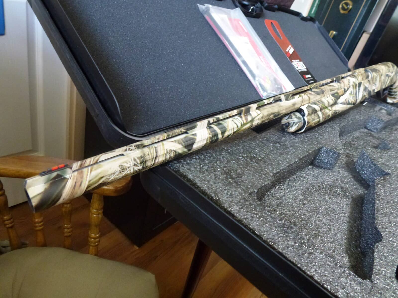 NEUF*UNFIRED Savage Renegauge Semi Automatic 12 Ga camo +coffre*