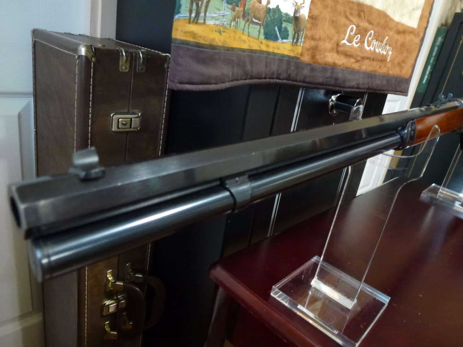 ***1595$***UBERTI MODEL1873 .44-40**COLOR CASE+OCTOGONAL BARREL***