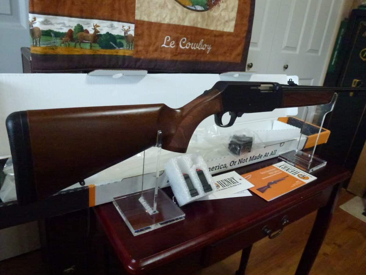 ***1250$**NEW**UNFIRED***HENRY 9MM LUGER HOMESTEADER SEMI-AUTO***