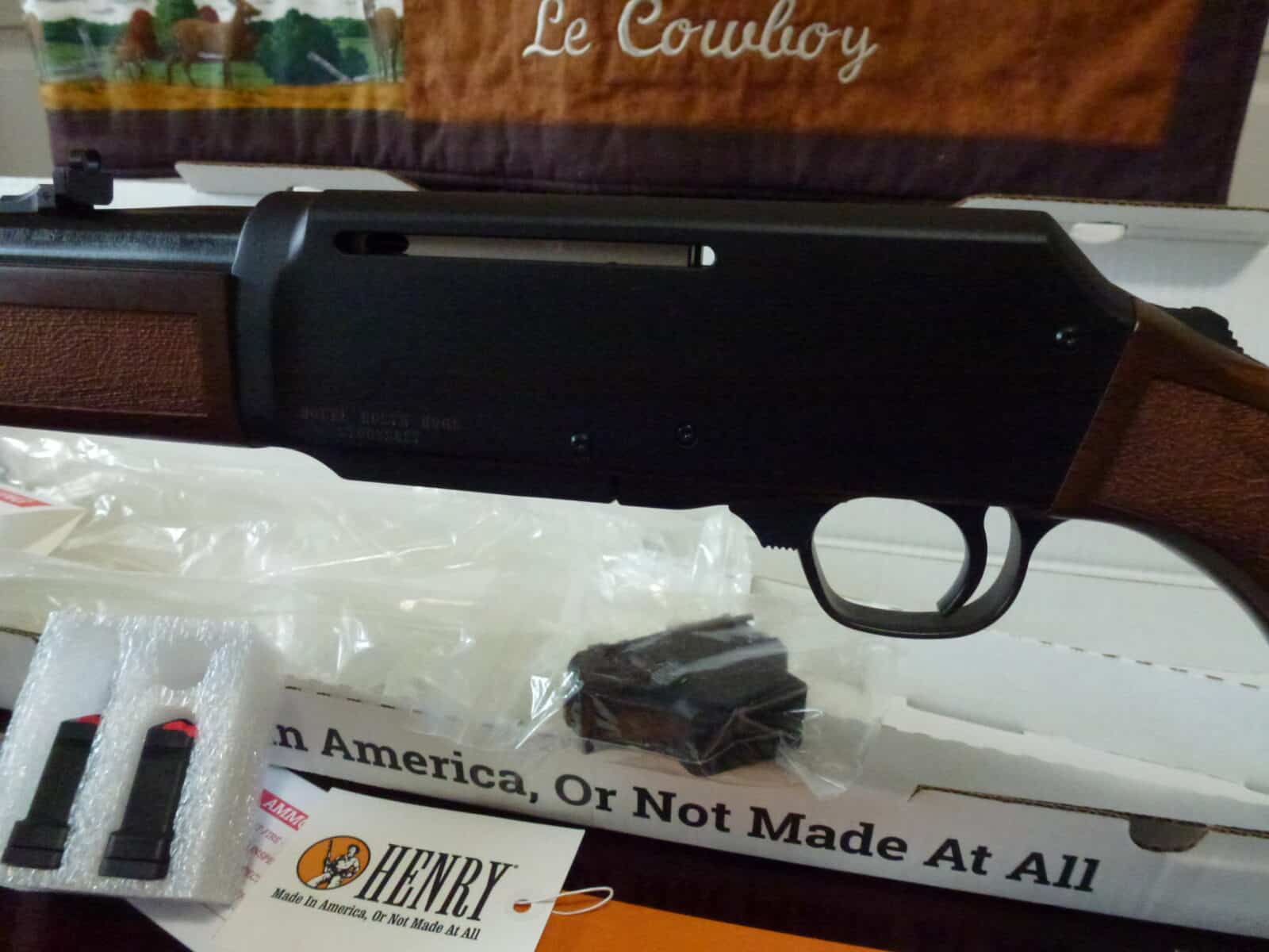 ***1250$**NEW**UNFIRED***HENRY 9MM LUGER HOMESTEADER SEMI-AUTO***