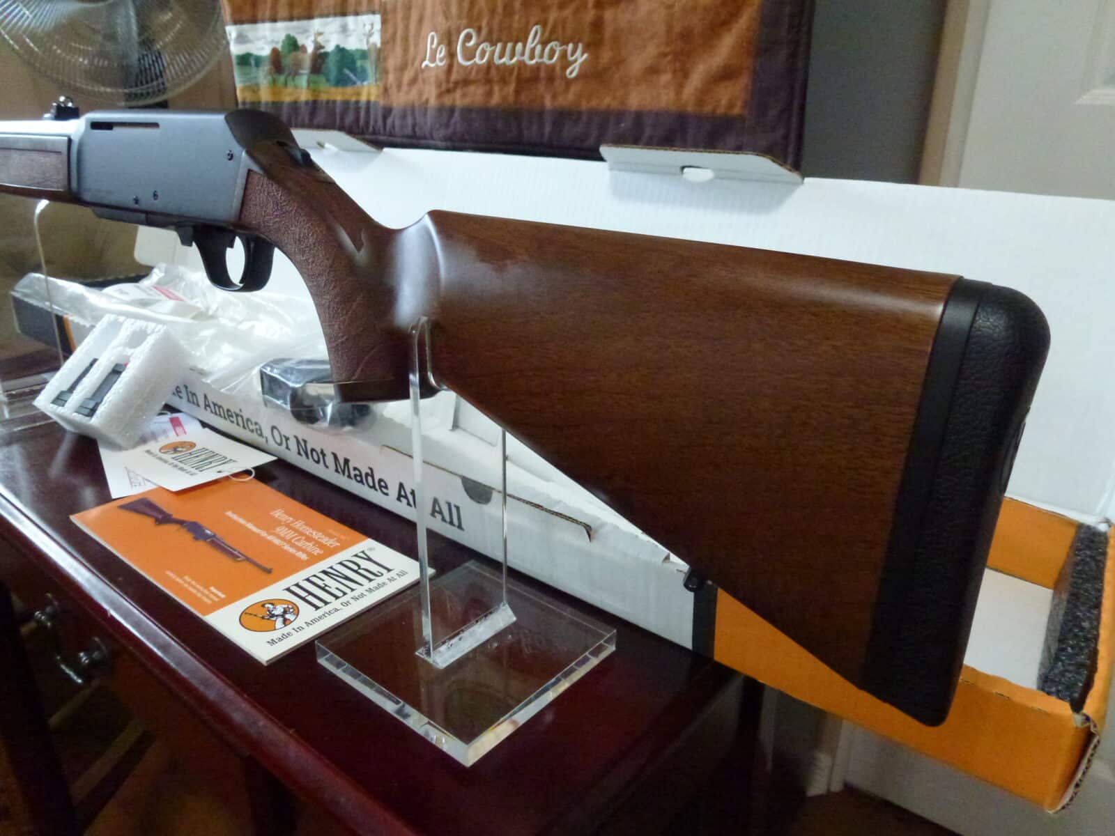 ***1250$**NEW**UNFIRED***HENRY 9MM LUGER HOMESTEADER SEMI-AUTO***