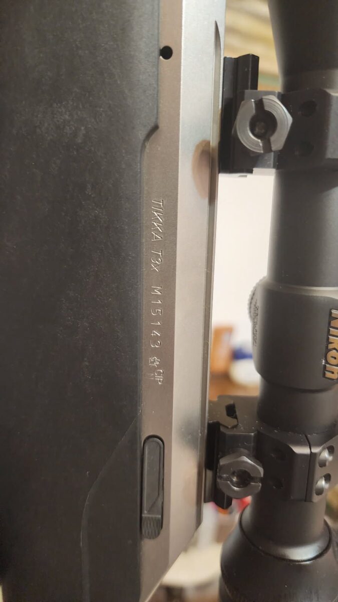 fusil tikka T3X