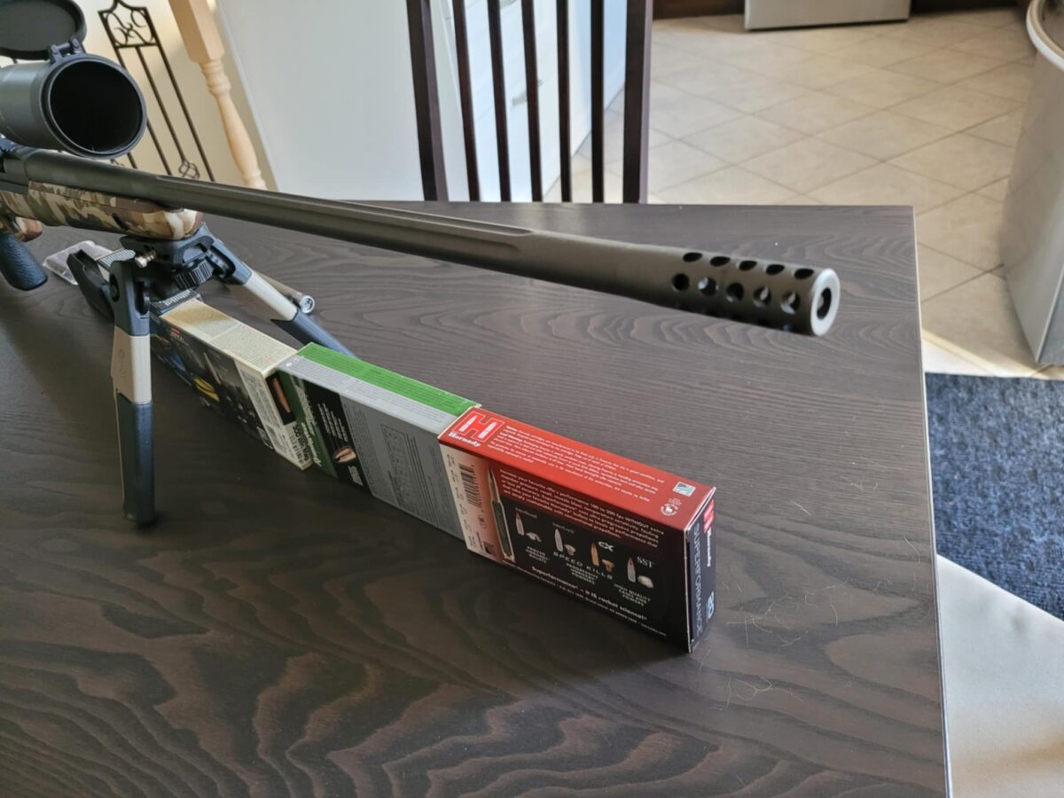 SAKO S20 Fusion Cerakote 300 win mag avec moins de 100 coups tirés