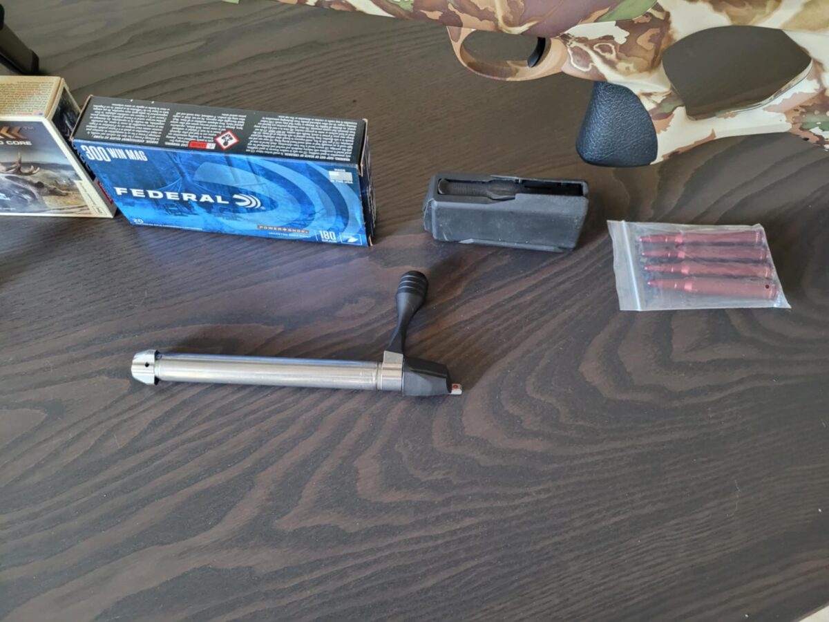 SAKO S20 Fusion Cerakote 300 win mag avec moins de 100 coups tirés
