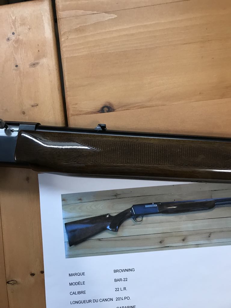 Carabine BROWNING