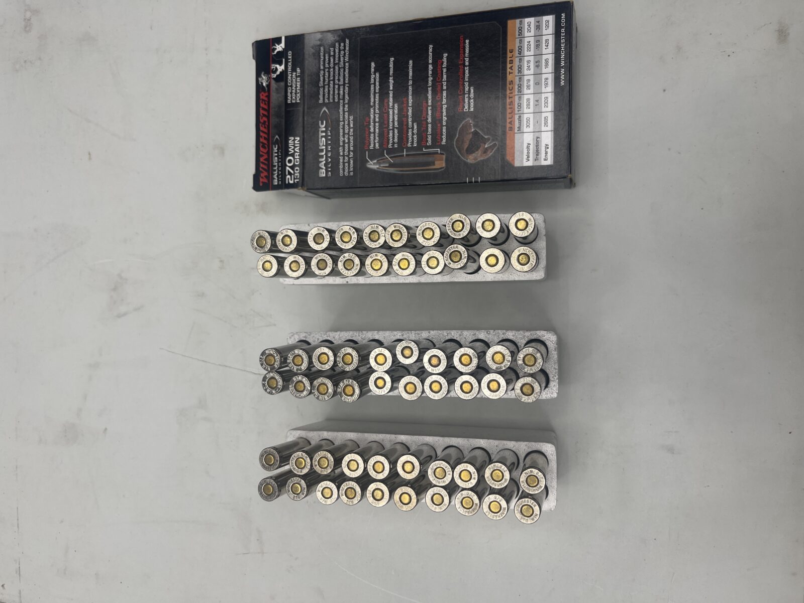Winchester Silvertip 270 win