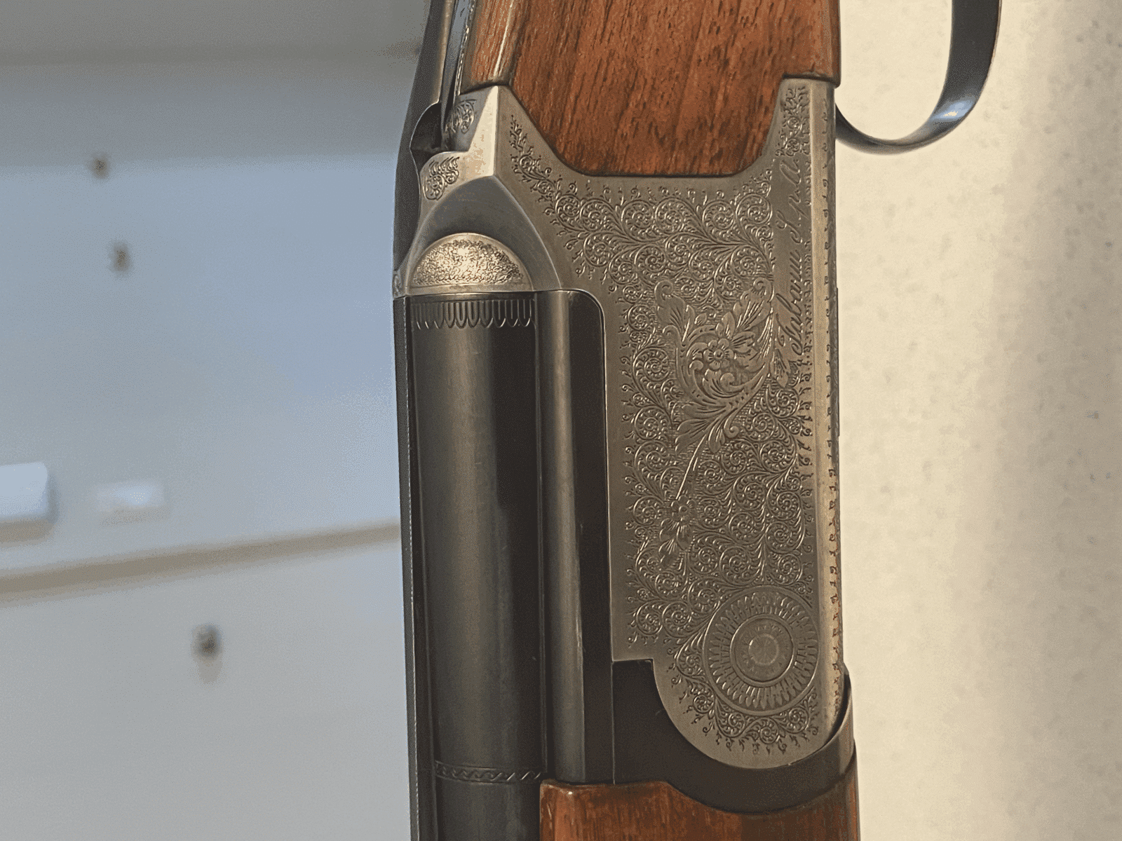 fusil Fabarm’s superposer , belle gravure, model rare, comme neuf