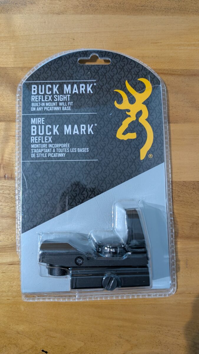 Red dot Buck Mark reflex