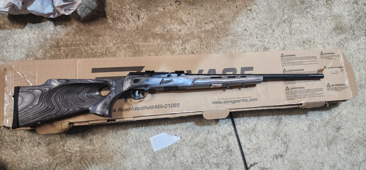 Savage A22 target thumbhole 22lr