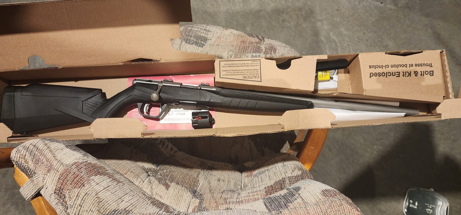22lr et 17hmr Savage B22 FVSS Et B17
