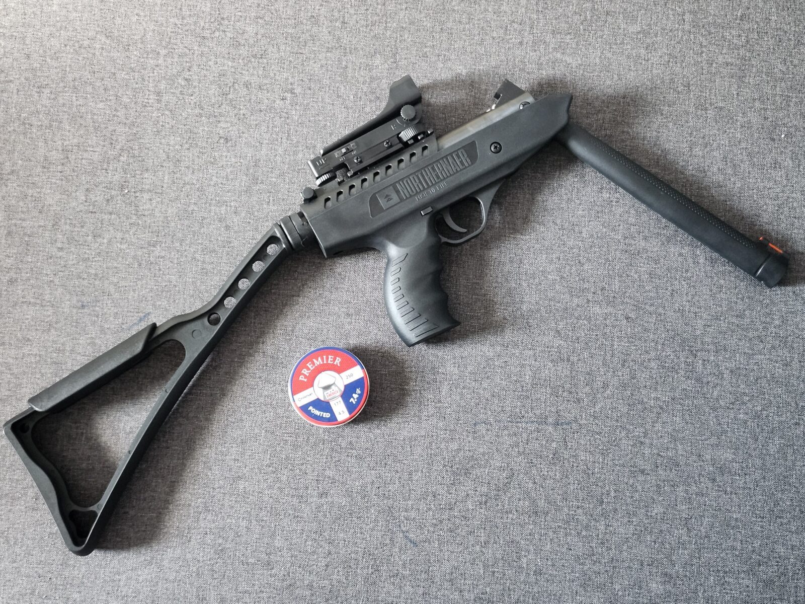 Northernaer Break Barrel Air Pistol .177 Spring Piston
