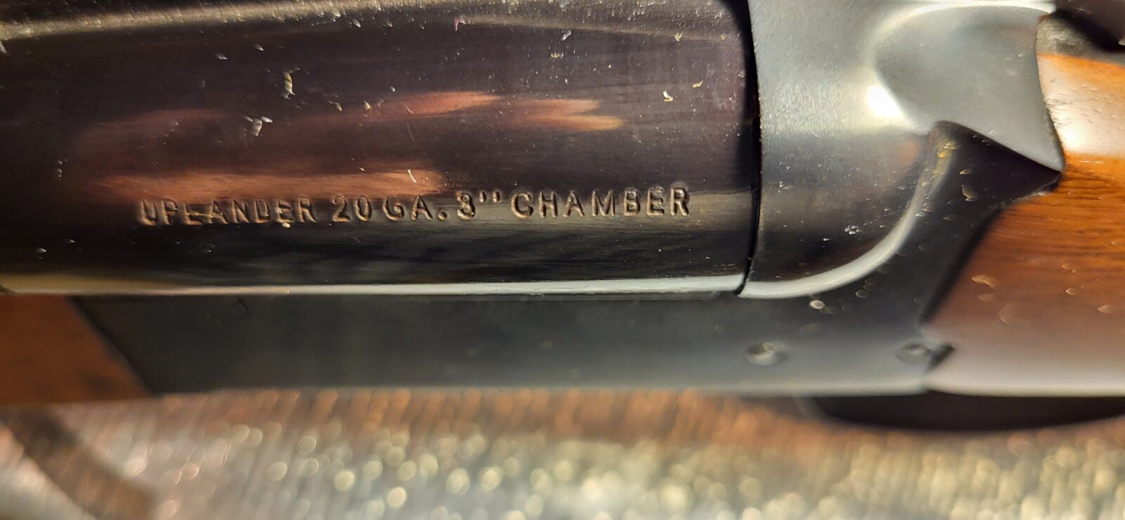 fusil calibre 20 juxtapose.comme neuf.