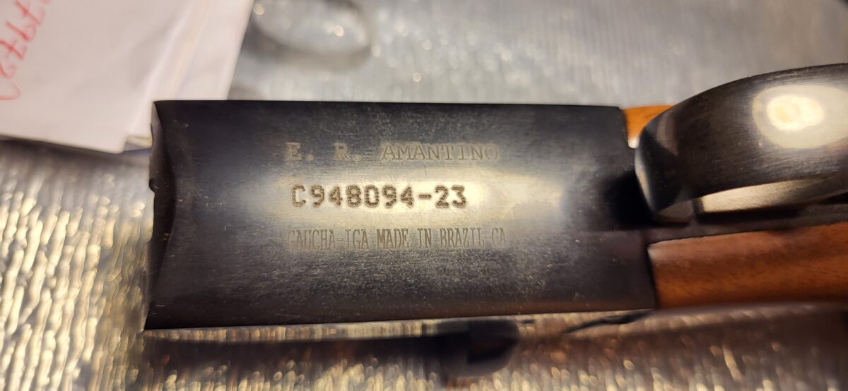 fusil calibre 20 juxtapose.comme neuf.
