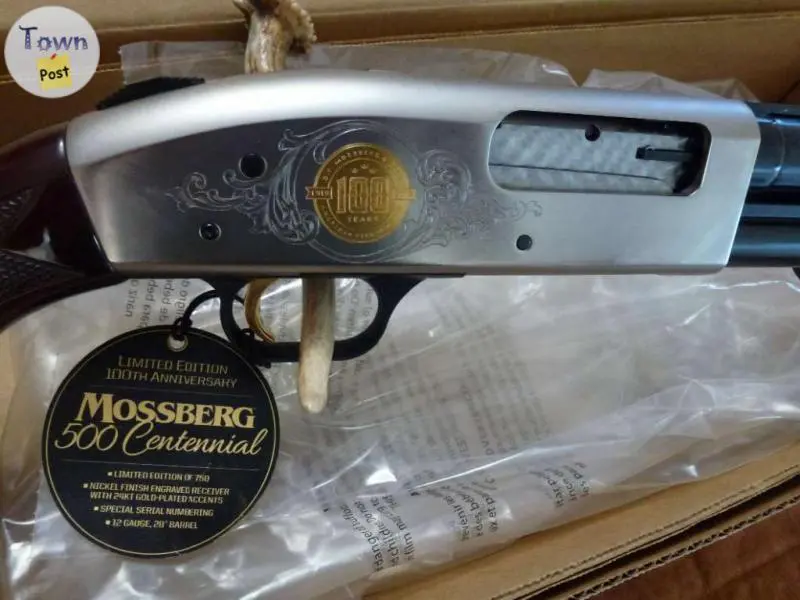 ***1225$***NEUF***MOSSBERG 500 CENTENNIAL LIMITED EDITION Mfd 750*