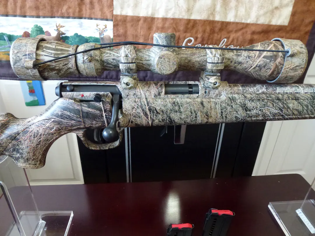 ***725$***SAVAGE M93 BRUSH CAMO cal. .22 MAGNUM + SCOPE***