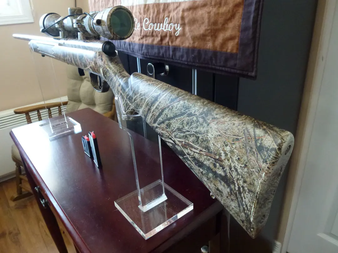 ***725$***SAVAGE M93 BRUSH CAMO cal. .22 MAGNUM + SCOPE***