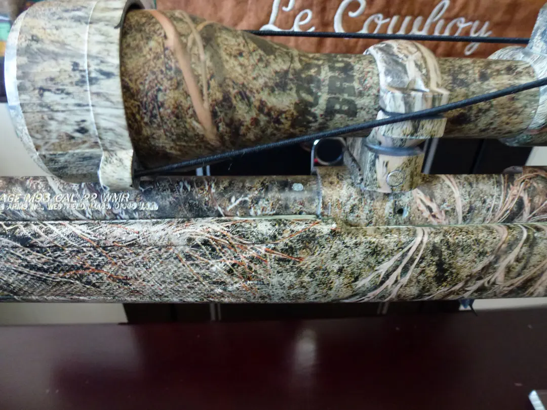 ***725$***SAVAGE M93 BRUSH CAMO cal. .22 MAGNUM + SCOPE***