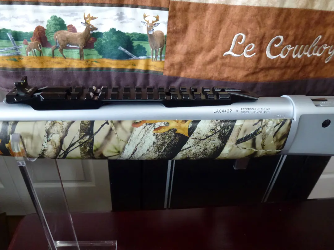 **2500$**PEDERSOLI 86/71 STAINLESS STEEL GUIDE MASTER CAMO 45/70**