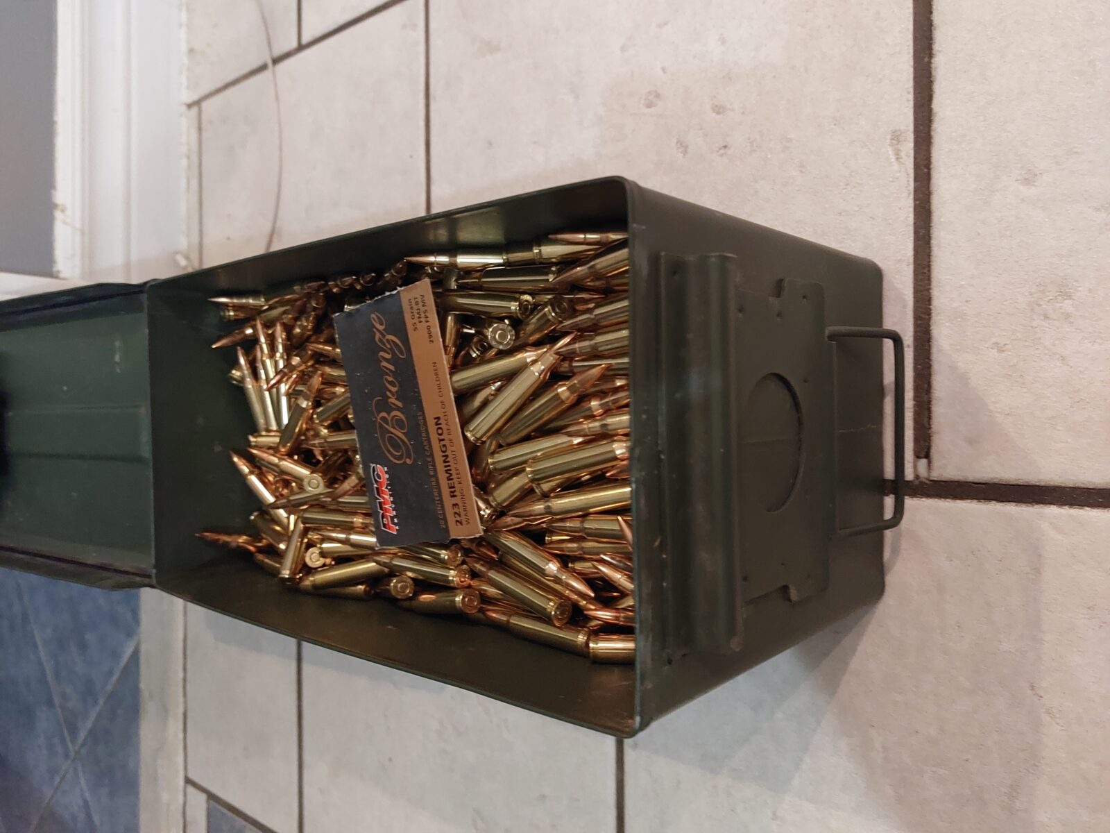 Munition 1000 PMC Bronze 223 rem 55 gr FMJ-BT