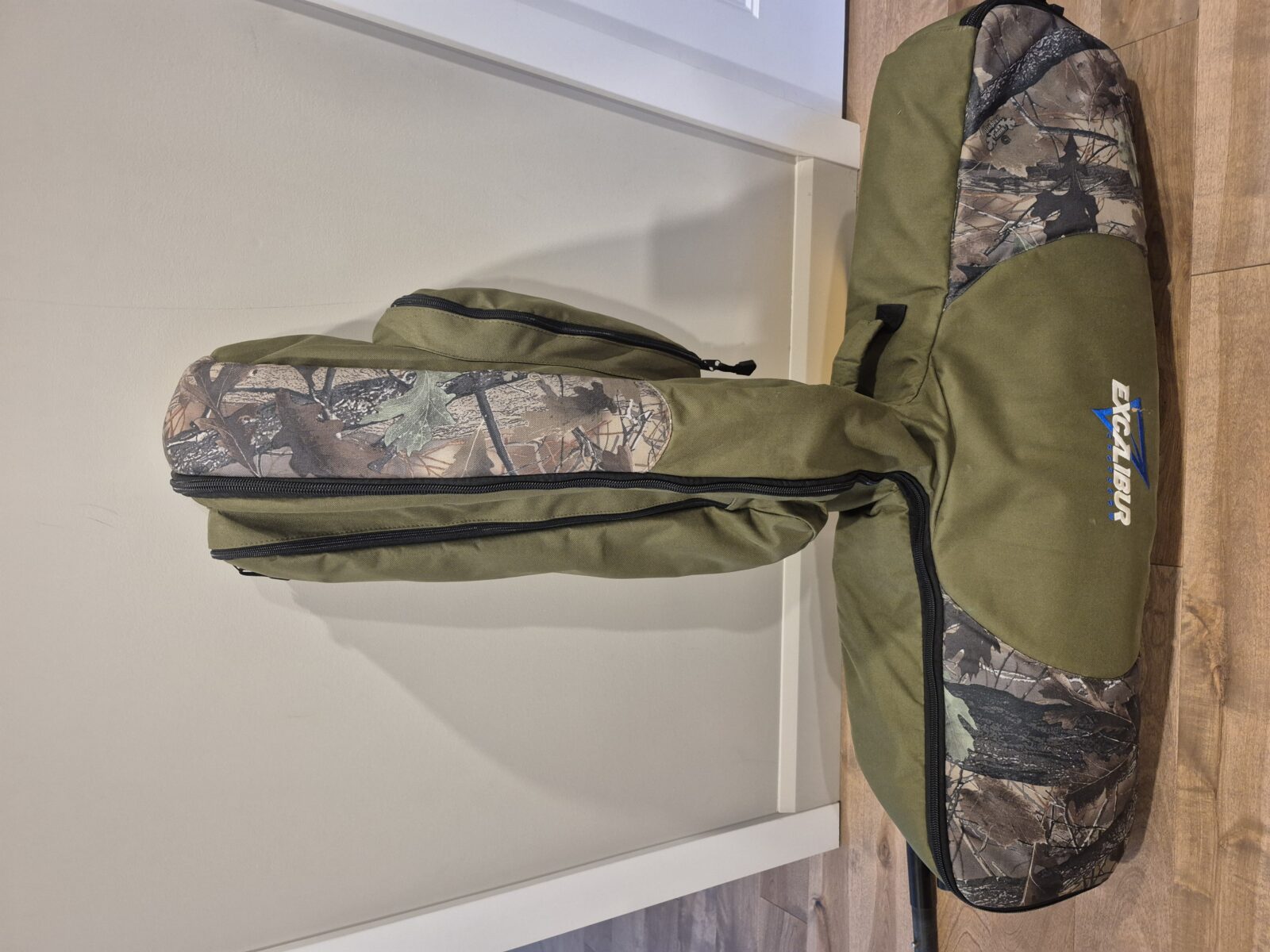 excalibur exo max avec 5 fleche, sac de transport sac de tire