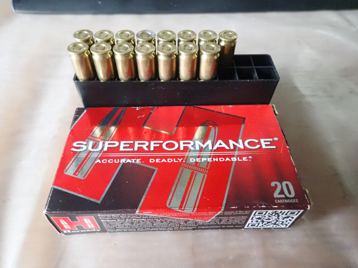CARTOUCHES HORNADY SUPERFORMANCE.308 WIN 165 GR SST BOITE DE 15