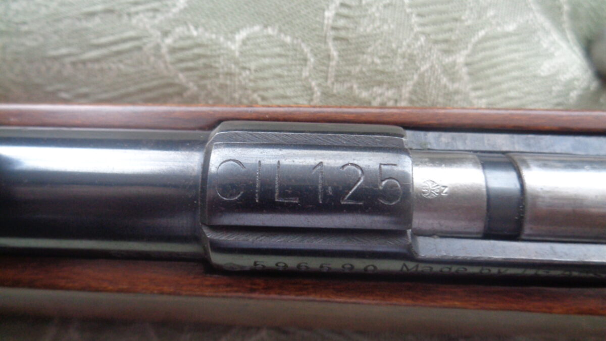 ANSCHUTZ (C-I-L) Germany MOD. 125 BOLT Action