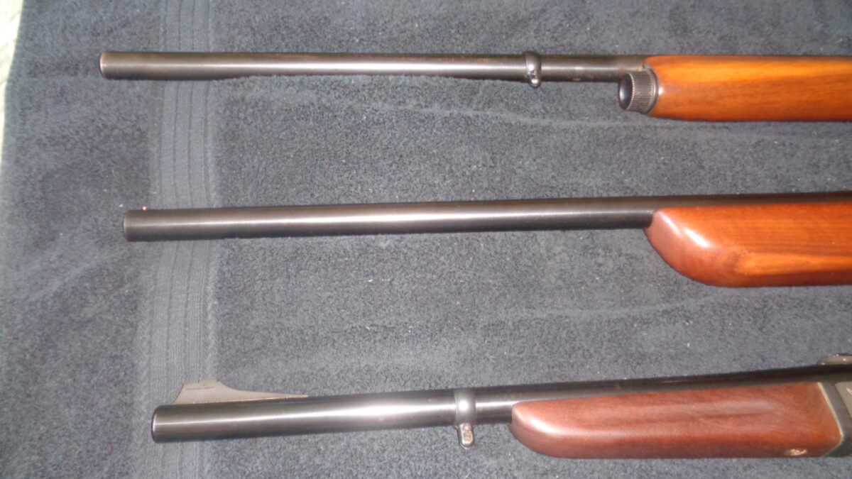 Lot 3 Fusils .12Ga. 1- REM S/Auto,1 H&R Bolt & 1- S/Shot (CIBC)