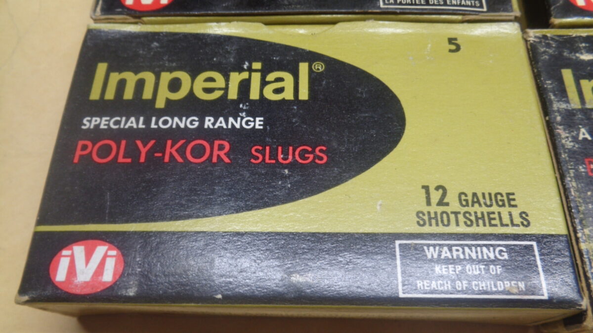 12 BOITES (5) SLUGS .12 2¾” IMPÉRIAL