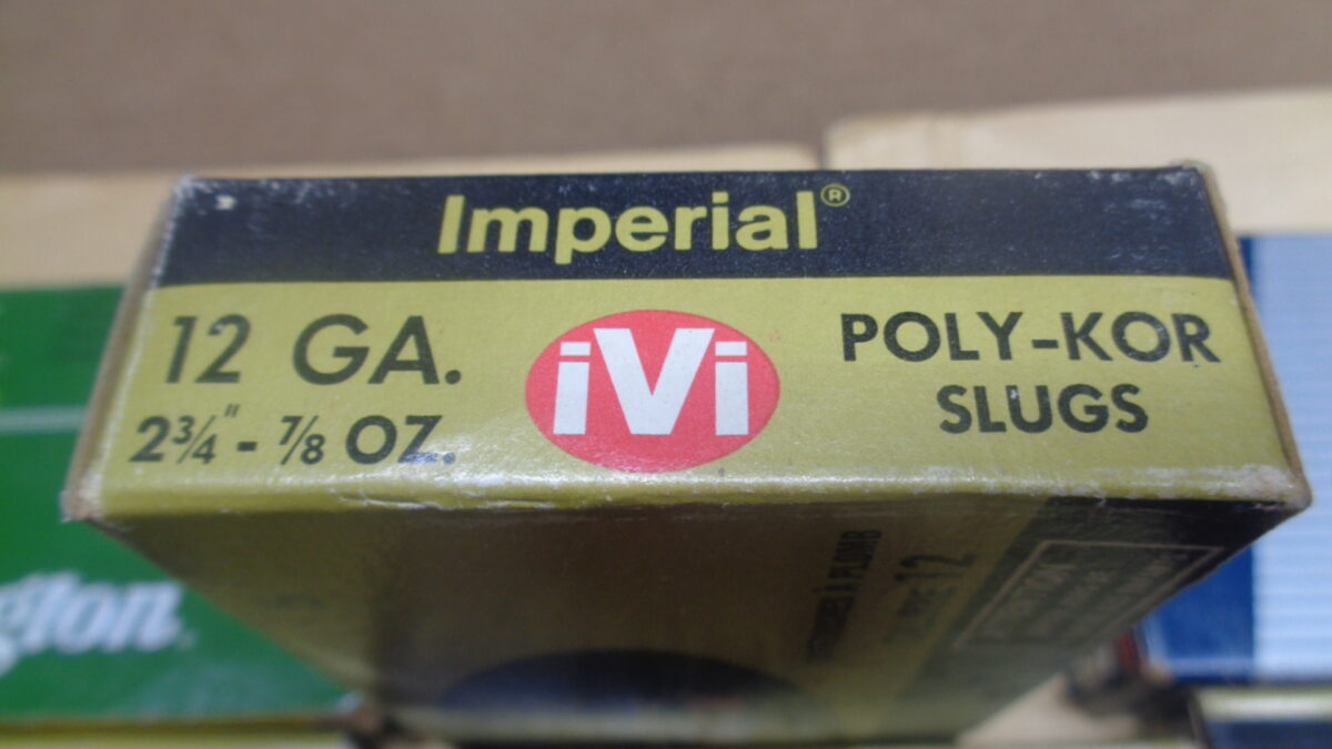 12 BOITES (5) SLUGS .12 2¾” IMPÉRIAL