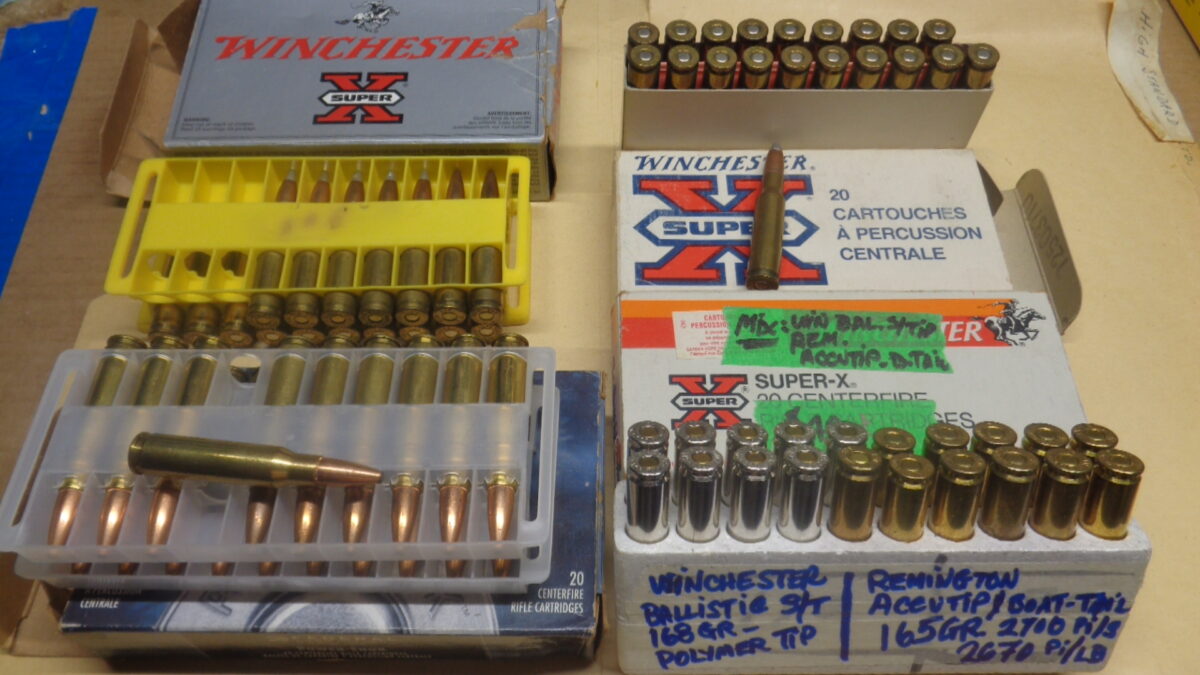 4 BOITES DE (20) Balles 308 Winchester
