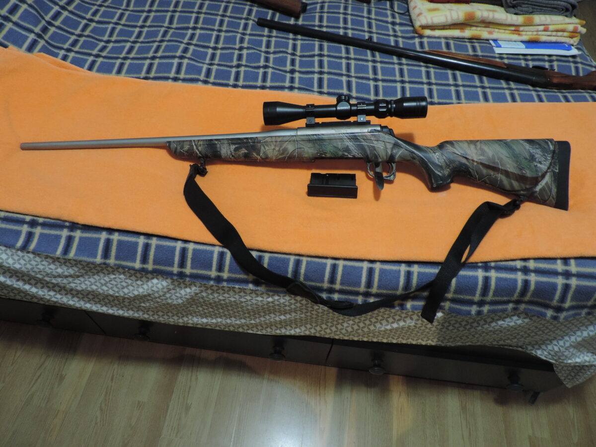 Rémington 7mm Magnum model 770 camo stainless avec scope