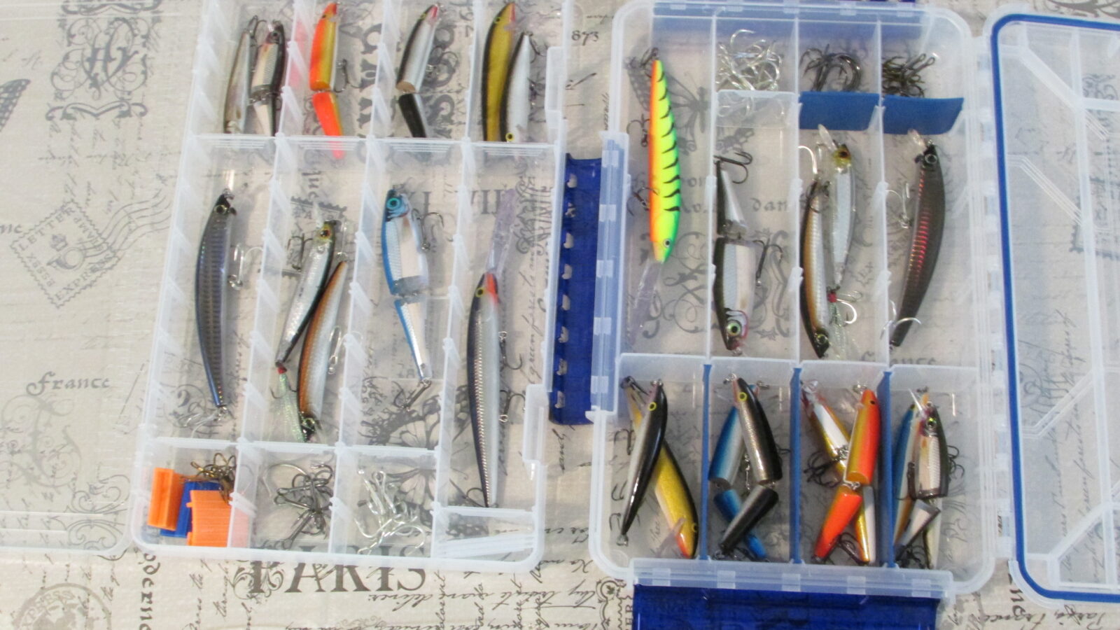 LEURRES POUR DORÉS, BROCHETS, TOULADIS, ACHIGAN