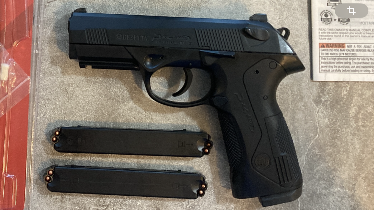 KIT de tir sportif: Pistolet à Plomb/BB Beretta PX4 Storm