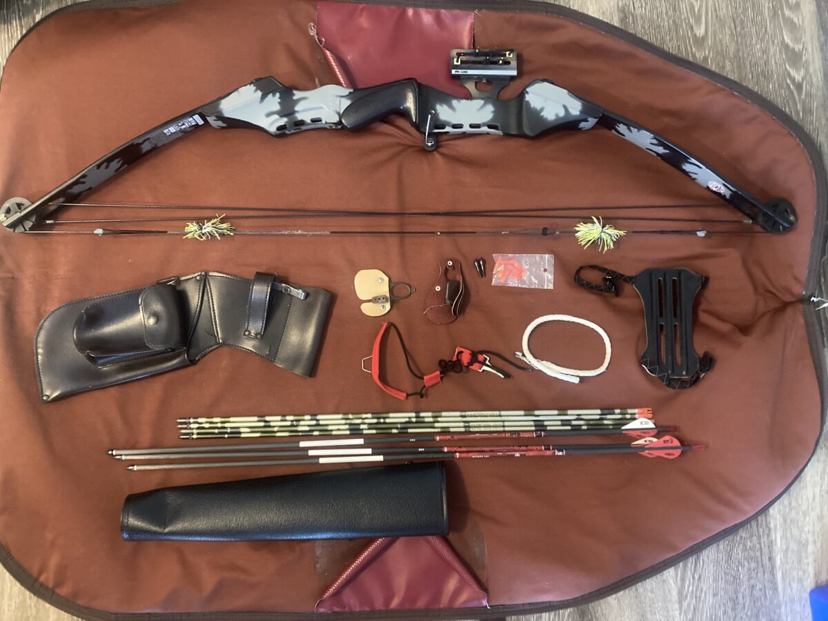 PSE USA Spirit Graphite Compound Bow Camouflage Right Hand 45″