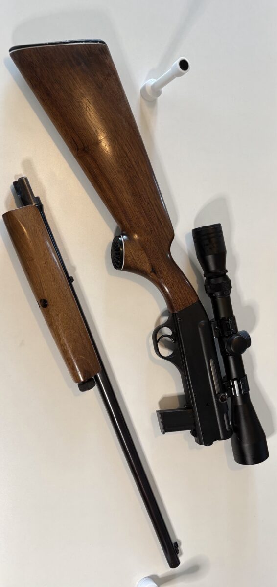 Carabine 22LR GEVARM modèle E1 semi-automatique