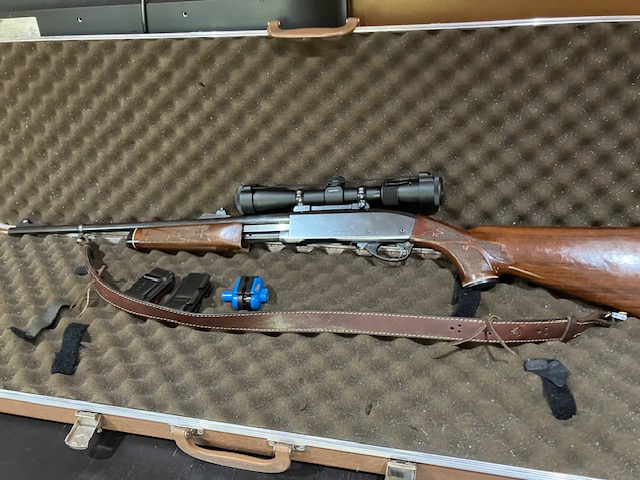 Carabine 30-06 Remington modèle 7600 à pompe