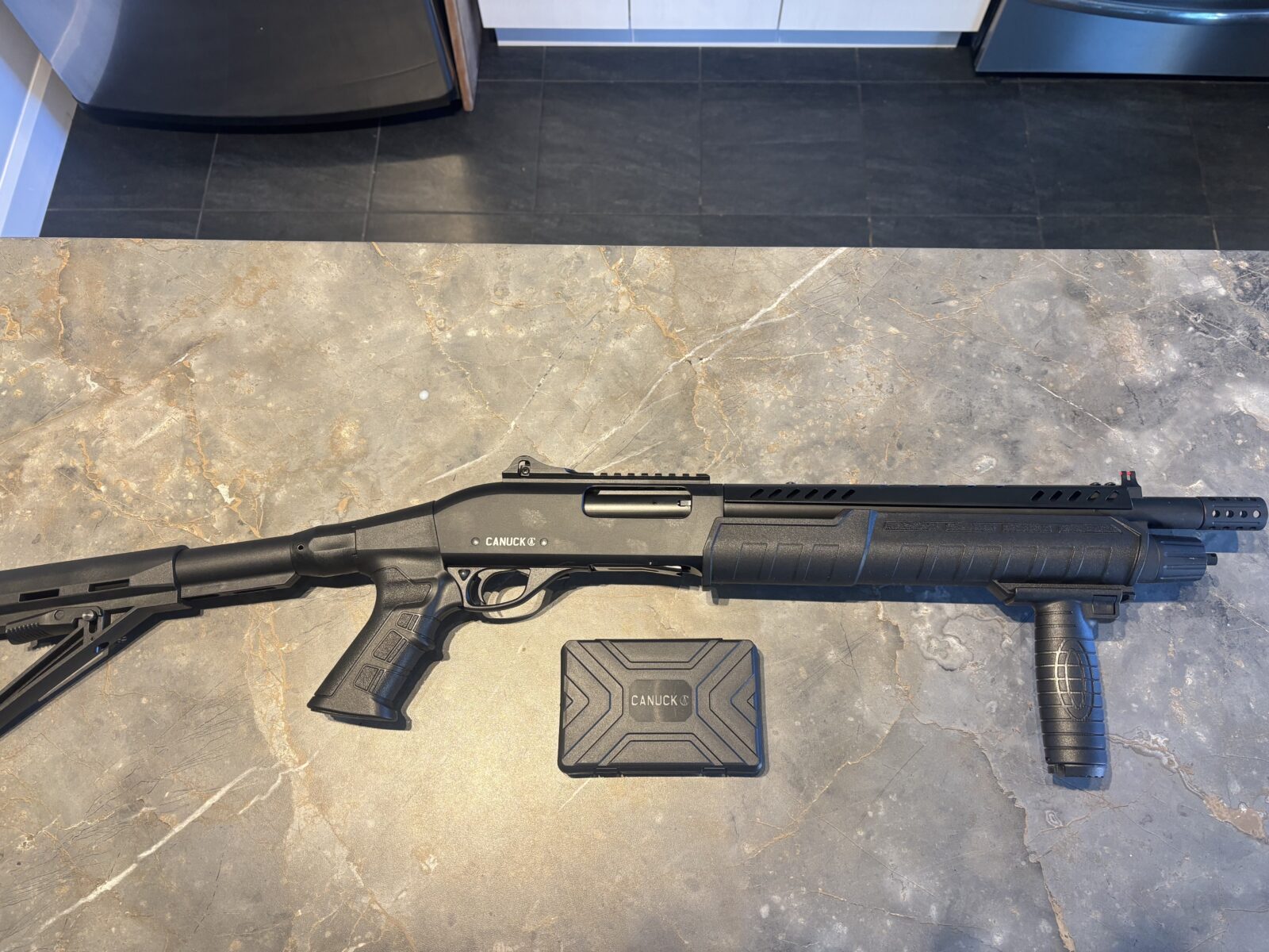 Canuck Commander 12ga Tactical Shotgun