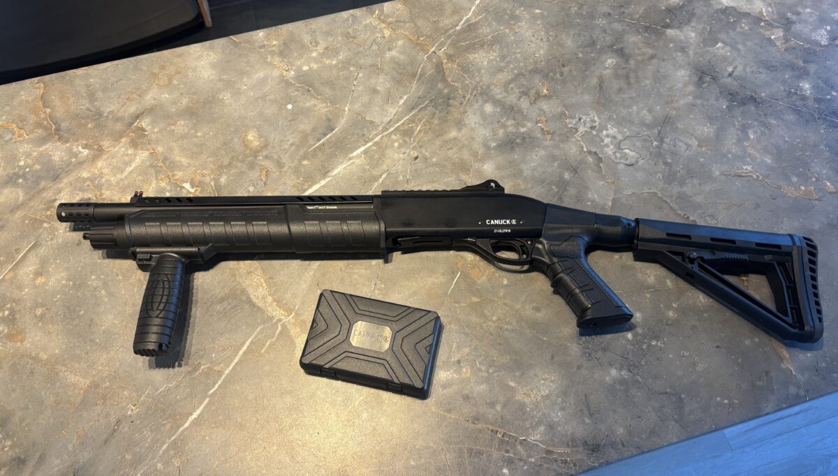 Canuck Commander 12ga Tactical Shotgun