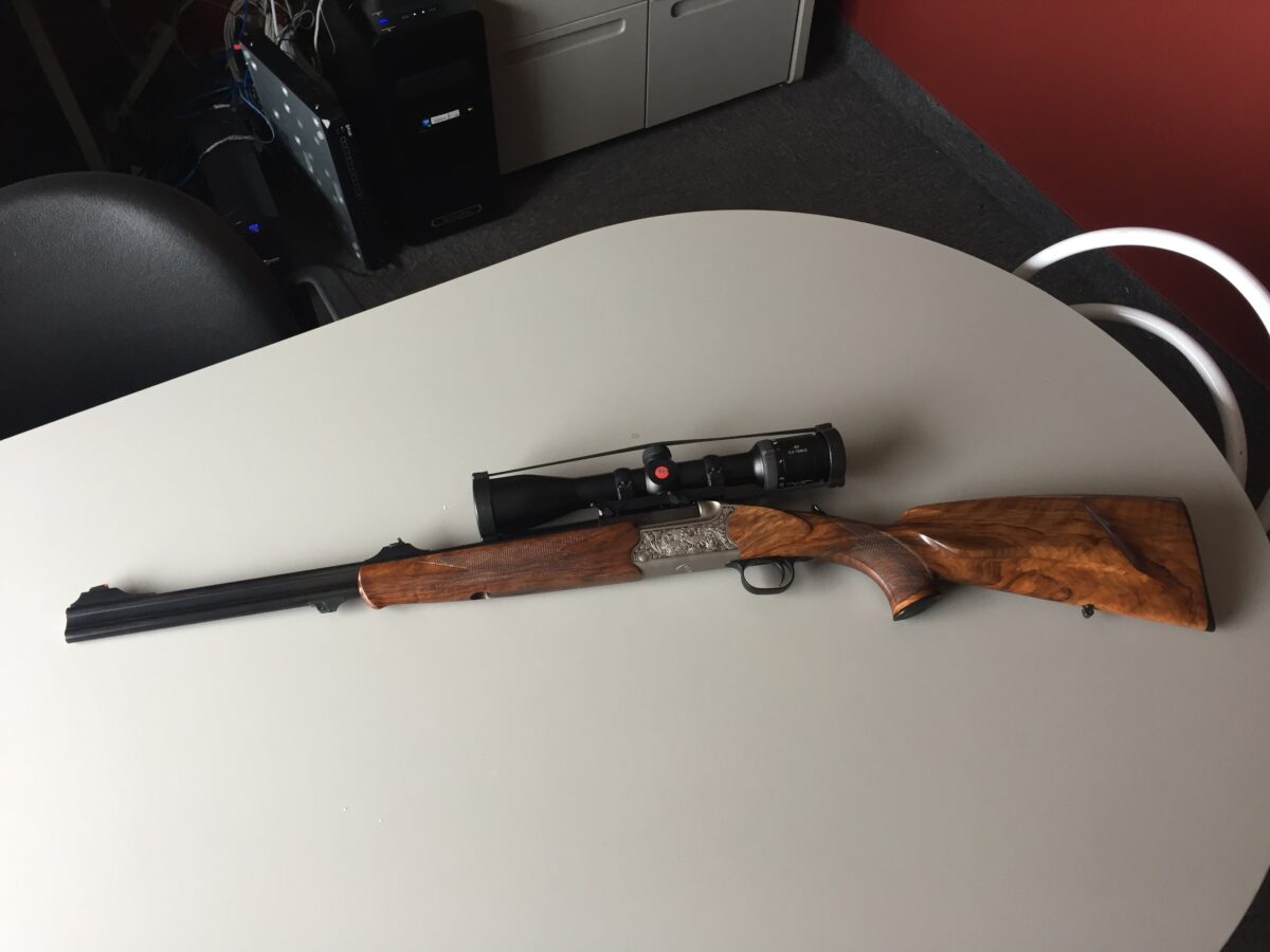 HEYM model 26B DE Express rifle 30-06 x 30-06 over under